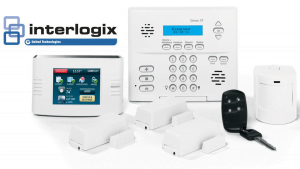 An image of alarm security components manufactured by Interlogix who closed their Alarm systems business in 2019.